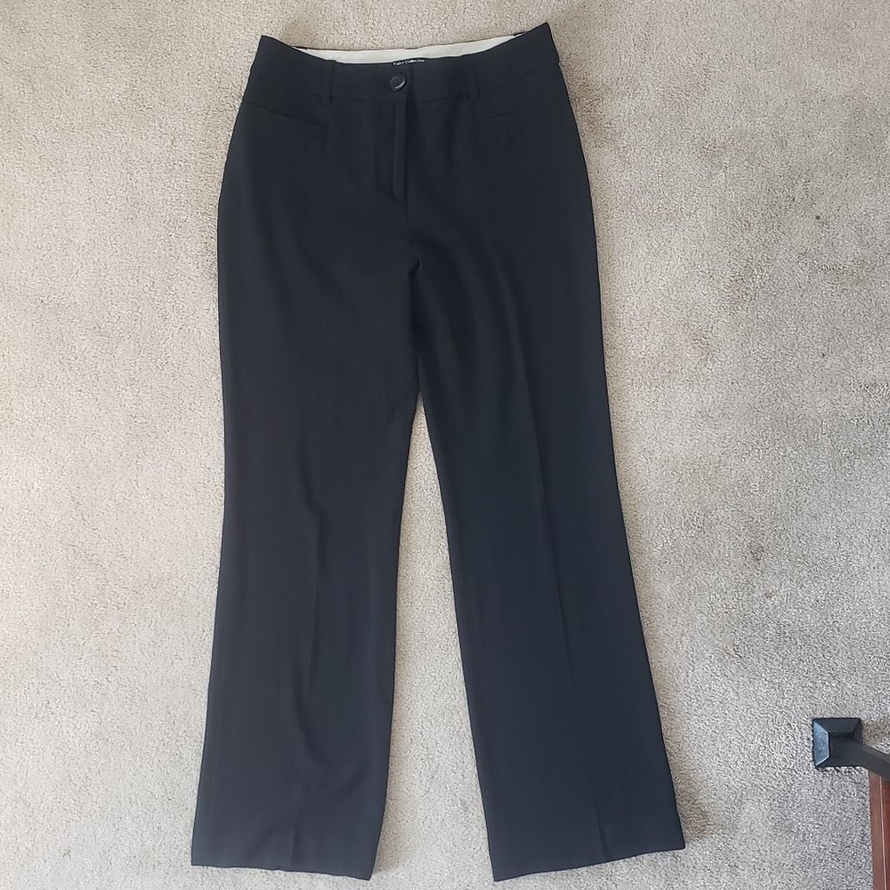 Dalia Textured Trousers Black